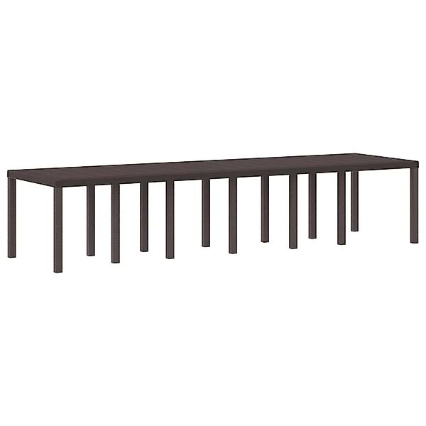 vidaXL Gartentisch Gartentisch Braun 350 x günstig online kaufen