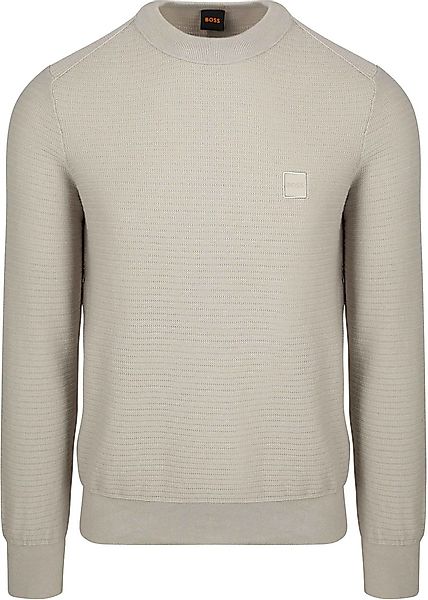 BOSS Pull Anion Ecru - Größe XL günstig online kaufen