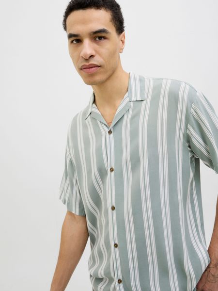 Jack & Jones Kurzarmhemd JJEJEFF STRIPE günstig online kaufen
