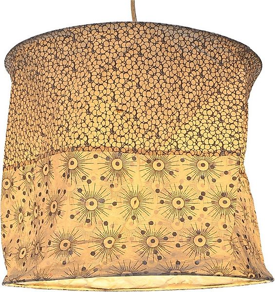 Guru-Shop Lampenschirm Runde Papier Hängelampe, Lokta.. günstig online kaufen