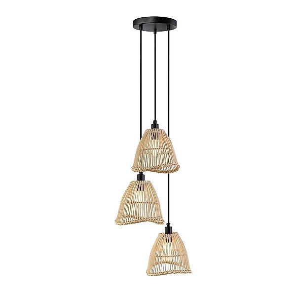 HOME DELUXE Hängeleuchte aus Rattan - günstig online kaufen