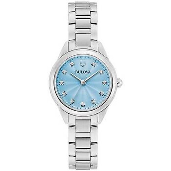 Bulova Quarzuhr 96P250, Armbanduhr, Damenuhr, Edelstahlarmband, günstig online kaufen