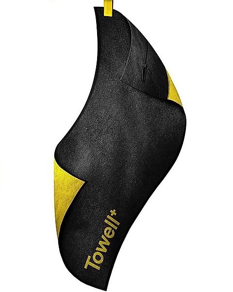Stryve Sporthandtuch STRYVE Towell +, Sporthandtuch, Black and Yellow Editi günstig online kaufen