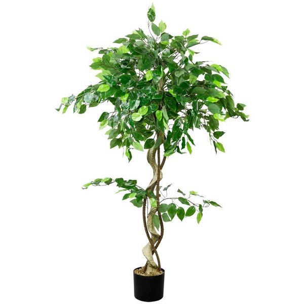 Kunstbaum Kunstpflanze Kunstbaum Künstliche Pflanze Ficus günstig online kaufen