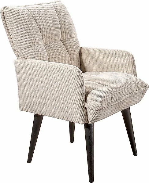 exxpo - sofa fashion Esszimmerstuhl »Mocca« () Armlehnenstuhl, bequem gepol günstig online kaufen