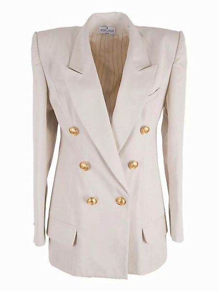 RUA & RUA Jackenblazer Zweireihige Jacke Blazer aus Baumwoll-Gabardine (1-t günstig online kaufen