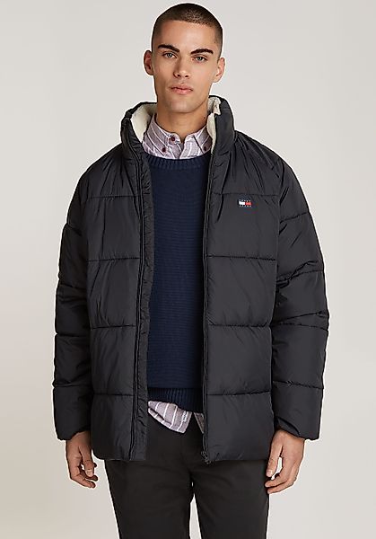 Tommy Jeans Steppjacke "TJM POLY PUFFER EXT" ohne Kapuze Winterjacke mit St günstig online kaufen