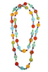 COLLEZIONE ALESSANDRO Lange Kette "Venedig" mit Glasperlen günstig online kaufen