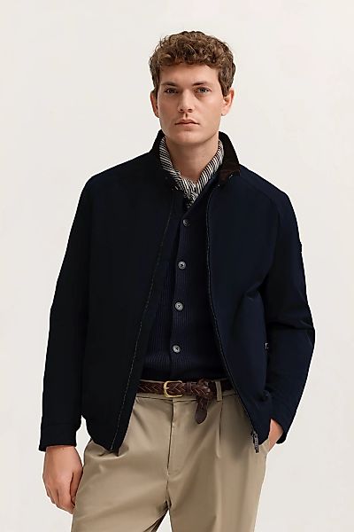 bugatti Blouson "Regular Fit" wasserabweisend mit Cord-Details günstig online kaufen