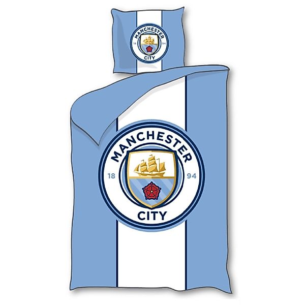 Manchester City Bettwäsche Polyester Bettwäsche Bettbezug günstig online kaufen