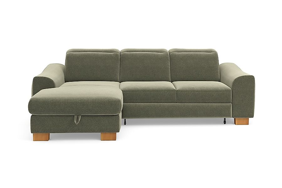 Home affaire Ecksofa »Dundee L-Form«, wahlweise mit Kopfteilverstellung und günstig online kaufen