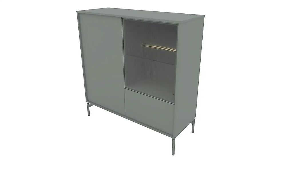Love it Highboard  Flumeri ¦ grün ¦ Maße (cm): B: 113,5 H: 118 T: 43.0 Komm günstig online kaufen