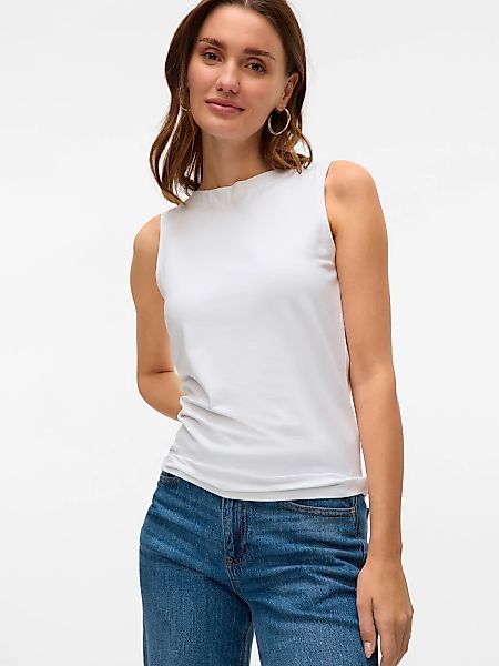 Vero Moda Shirttop VMPANDA MODAL SL TOP JRS NOOS Baumwollmischung, slim fit günstig online kaufen
