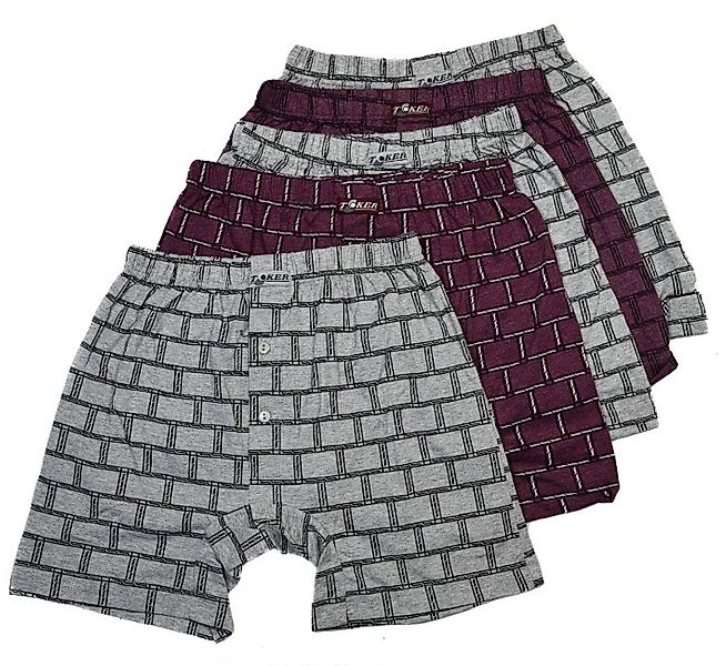 Toker Collection® Boxershorts Herren Boxershort kariert günstig online kaufen