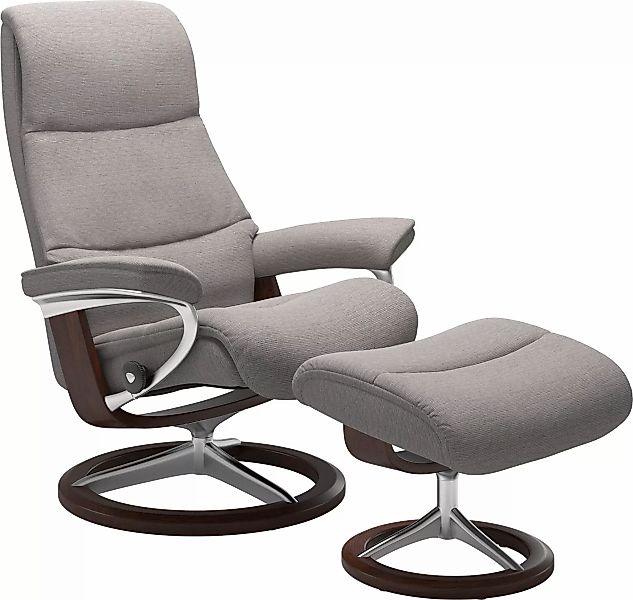 Stressless Relaxsessel "View", mit Signature Base, Größe L,Gestell Braun günstig online kaufen