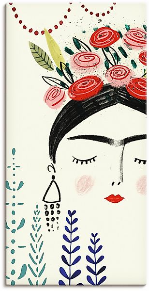 Artland Leinwandbild "Fridas Traum Collektion B", Bilder von Frauen, (1 St. günstig online kaufen