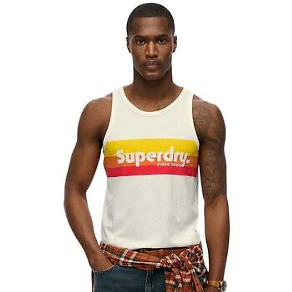 Superdry  Tank Top Débardeur à logo rayé  Cali günstig online kaufen
