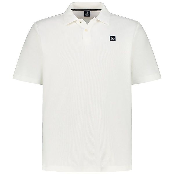 Lerros Poloshirt mit Strukturgewebe Farbe weiß Größe: 5XL günstig online kaufen