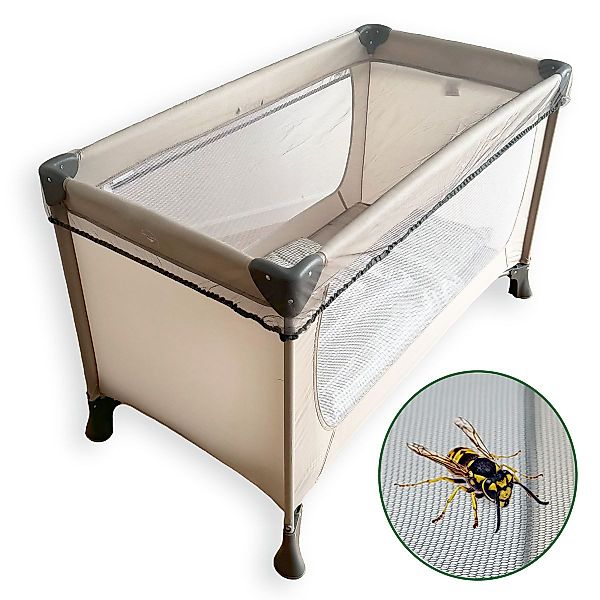 Zamboo Baby-Reisebett Universal - Grau, Insektenschutz günstig online kaufen
