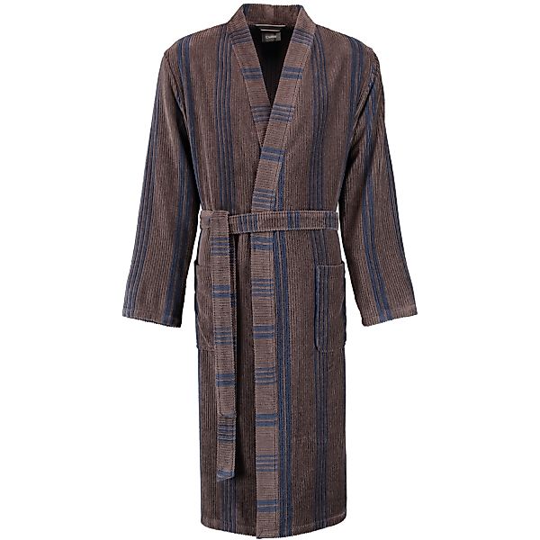Cawö Herren Bademantel Kimono 2508 - Farbe: tabak - 31 - S günstig online kaufen