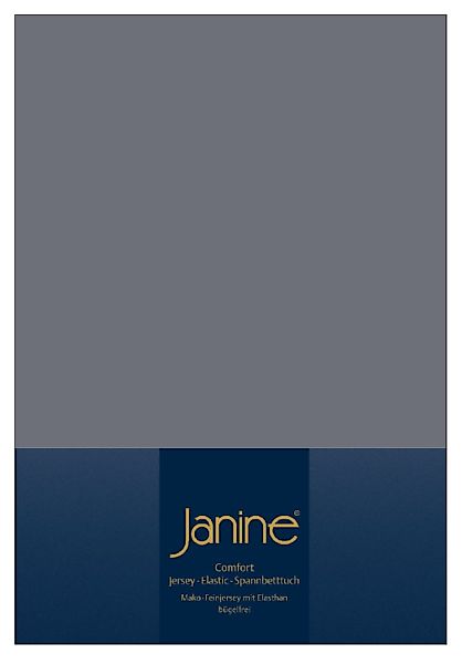 Janine Spannbetttuch Comfort - Elastic-Jersey, Mako-Feinjersey, Bettlaken G günstig online kaufen
