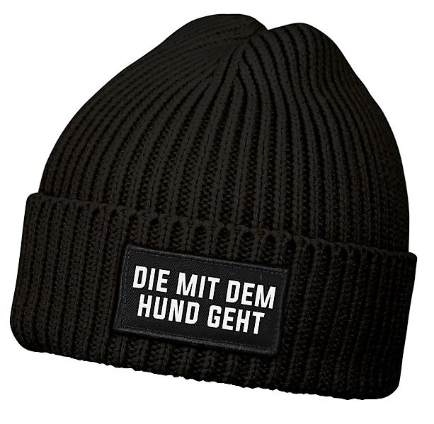 MoonWorks Strickmütze Damen Beanie mit Patch Strickmütze mit Spruch Die mit günstig online kaufen