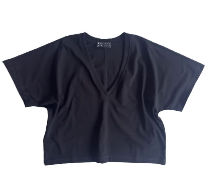 Zuckerwatte V-Shirt modisch geschnitten aus 100% günstig online kaufen