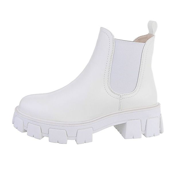 Ital-Design Damen Chelsea Freizeit Plateaustiefelette (80951272) günstig online kaufen