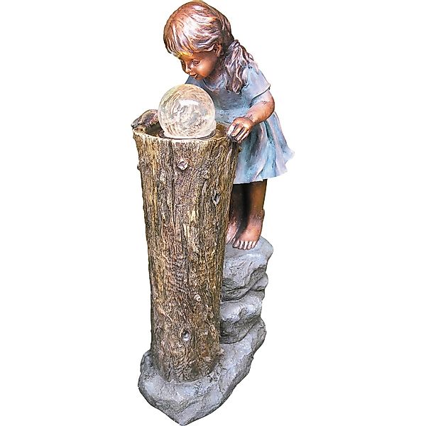 Granimex Gartenbrunnen Granimex Zhisheng Zauberin Polystone Brunnen Pumpe L günstig online kaufen