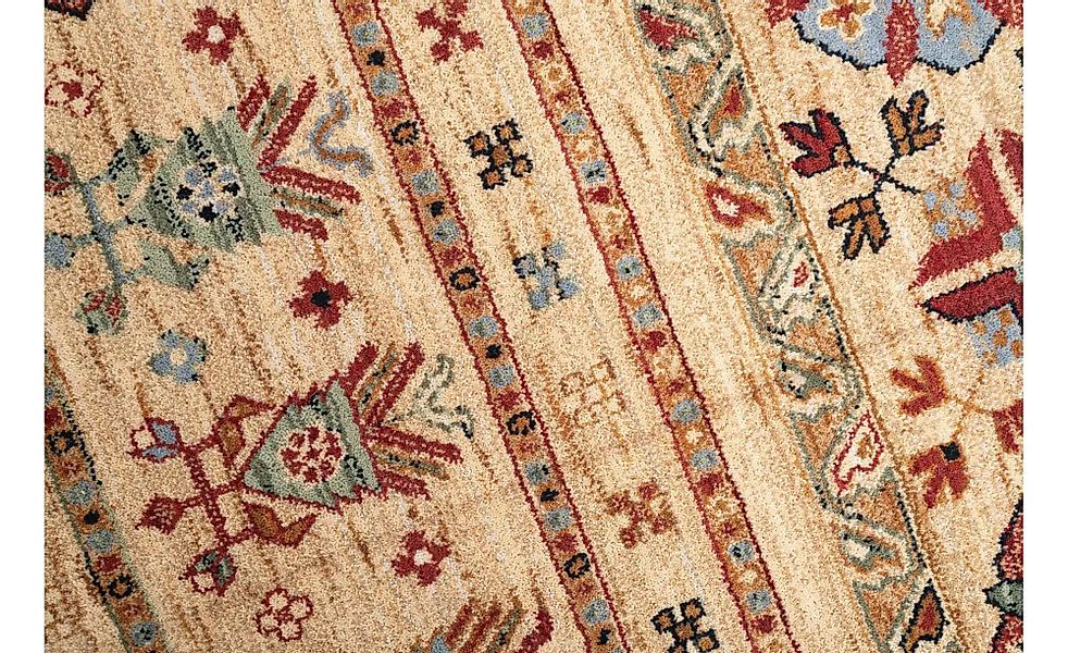 THEKO Wollteppich "Saharna 7684" rechteckig 12 mm Höhe Kurzflor, Orient Opt günstig online kaufen