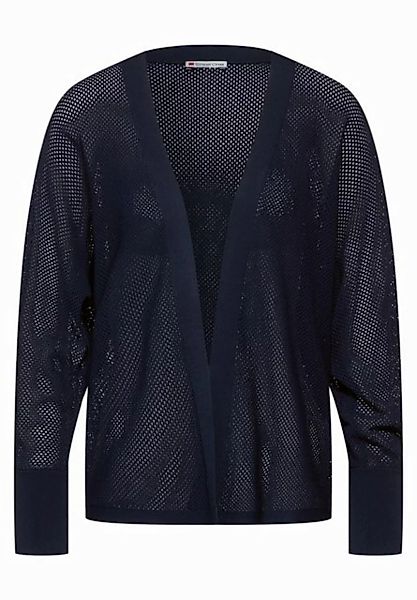 STREET ONE Strickjacke STREET ONE / Da.Strickjacke, Poncho / mesh knitted d günstig online kaufen