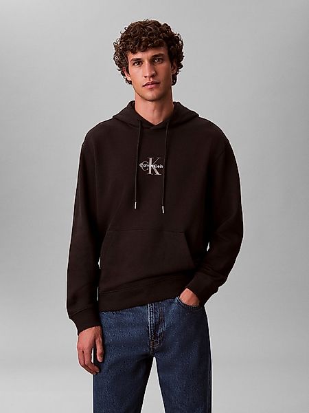 Calvin Klein Jeans Sweatshirt LS EU 350TERRY MICRO MONOLOGO HO Kapuze, regu günstig online kaufen