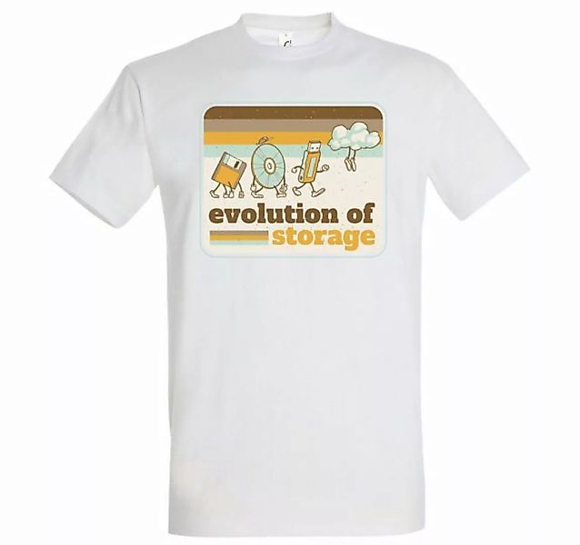 Youth Designz T-Shirt Storage Evolution Herren Shirt mit trendigem Frontpri günstig online kaufen