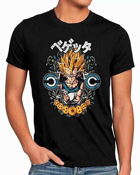 style3 T-Shirt Saiyan Prince super dragonball z gt songoku breakers daima günstig online kaufen