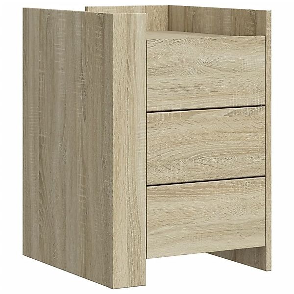 vidaXL Nachttisch Nachttisch Sonoma-Eiche 45x50x65 cm günstig online kaufen