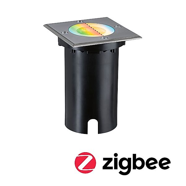 Paulmann "LED Bodeneinbauleuchte Smart Home Zigbee 3.0 Floor IP67 eckig 110 günstig online kaufen