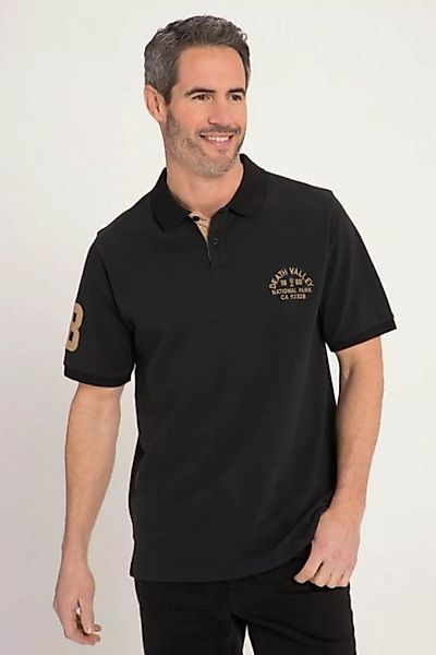 JP1880 Poloshirt Poloshirt Halbarm Piqué Badges günstig online kaufen