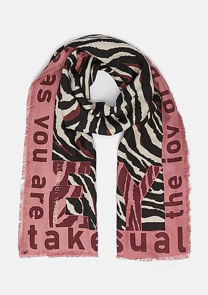 comma Schal Tuch Gemusterter Schal mit günstig online kaufen