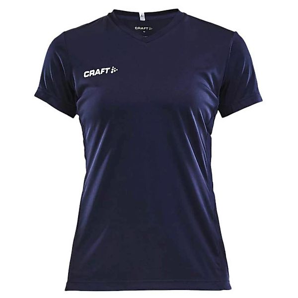 Craft Squad Solid Kurzärmeliges T-shirt S Navy / White günstig online kaufen