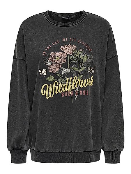 ONLY Sweatshirt ONLLUCINDA L/S OVERSIZE WILD günstig online kaufen