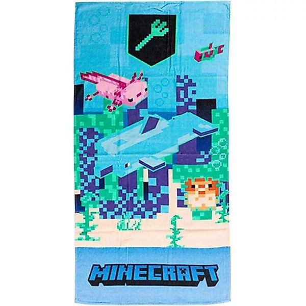Minecraft Badetuch Minecraft Trident Badetuch, Strandtuch günstig online kaufen