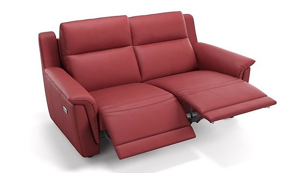 Sofanella 2-Sitzer Leder MALITO, Relaxsofa, Designsofa, Designer Couch, Ita günstig online kaufen