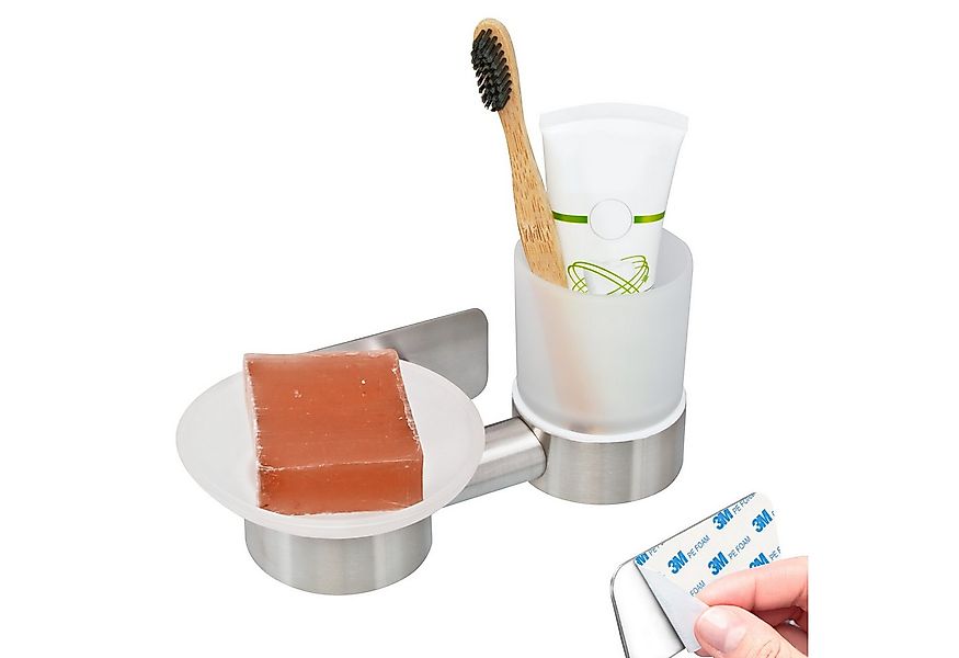 bremermann Seifenschale Bad-Serie PIAZZA TAPE - Wandhalter mit Klebepad günstig online kaufen