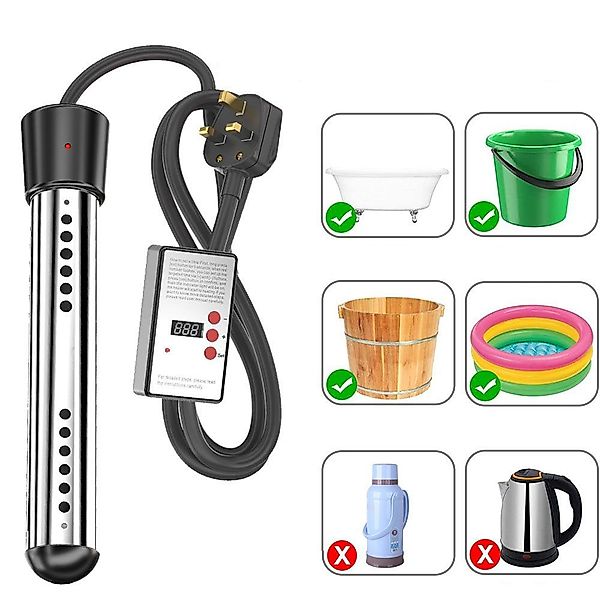 JOYOLEDER Heizstab 3000 W Tauchwasserbereiter für günstig online kaufen