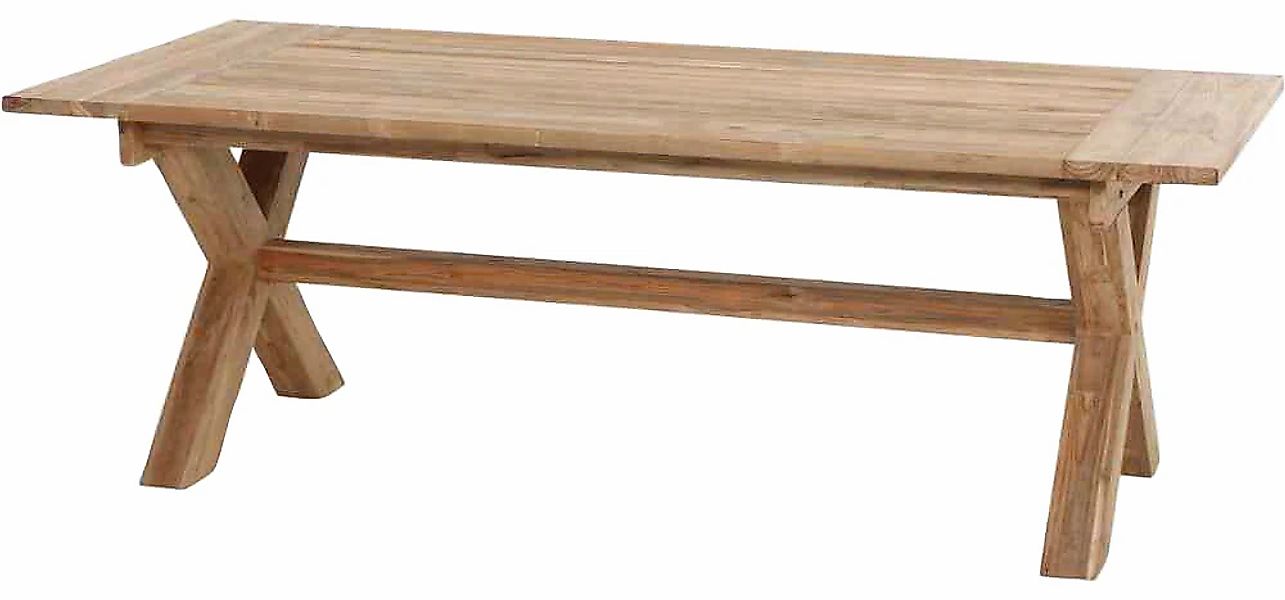 Siena Garden Gartentisch "Cardiff", B/H: 100x76 cm,Teakholz günstig online kaufen