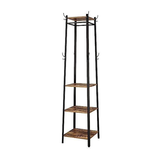 Vicco Garderobenschrank Fyrk, Eiche rustikal, 43 x 180 cm günstig online kaufen