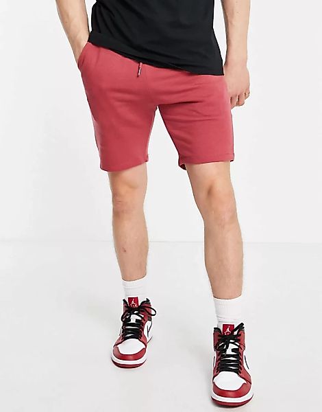 ASOS DESIGN – Jersey-Shorts mit engem Schnitt in Staubrot günstig online kaufen