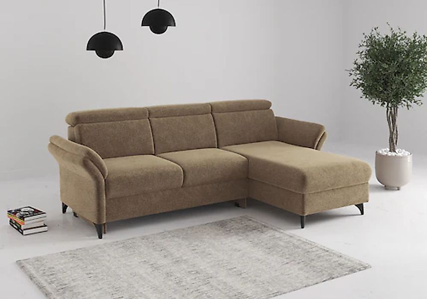 sit&more Ecksofa »Glendale, L-Form« inkl. Kopfteilverstellung,wahlweise mit günstig online kaufen