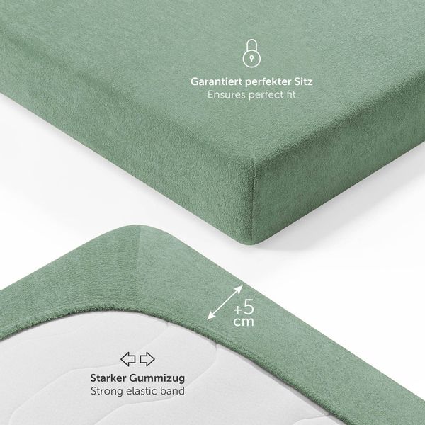 Blumtal Spannbettlaken Frottee Spannbettlaken Bettlaken, Frottee, günstig online kaufen