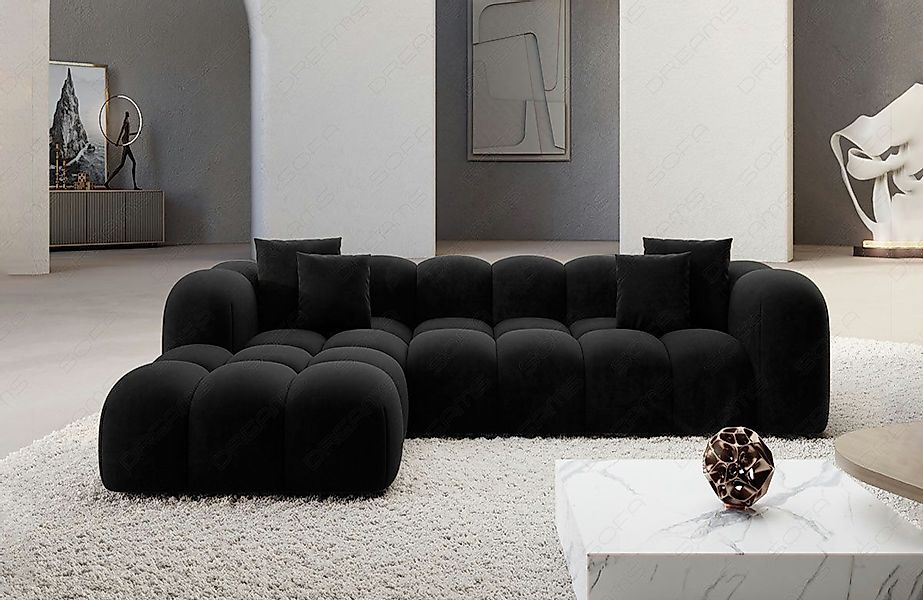 Sofa Dreams Ecksofa Stoffsofa Eckcouch Polster Eck Sofa Formentera L Form k günstig online kaufen